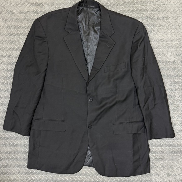 Mantoni Other - Mantoni 44R Black Super 140s Wool Mens Blazer Sport Coat Suit Jacket